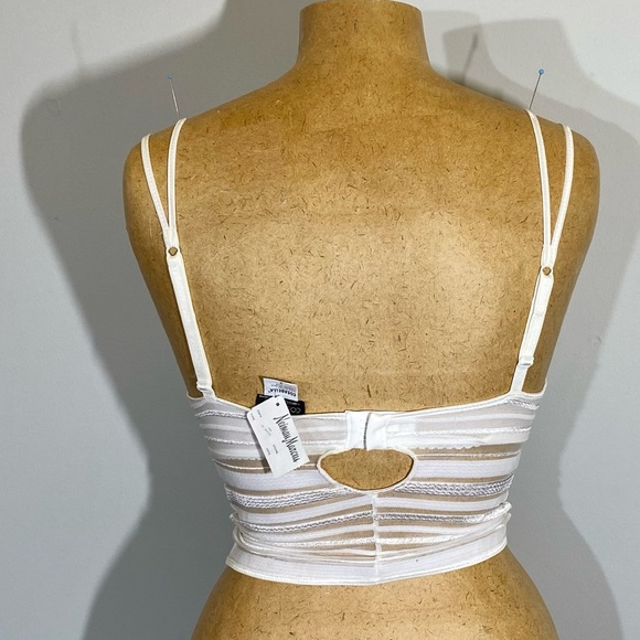 COSABELLA NEIMAN MARCUS camisole, made in Italy, built-in bra, white size 2 - Picture 9 of 14